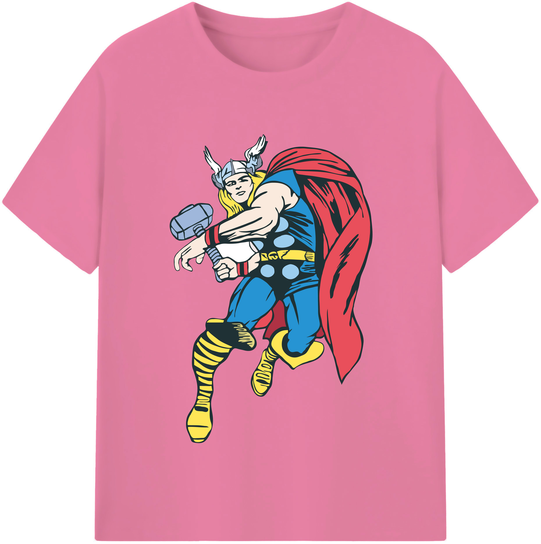 （画像用） アベンジャーズ The Avengers 綿100％半袖Tシャツ（フロントプリント）